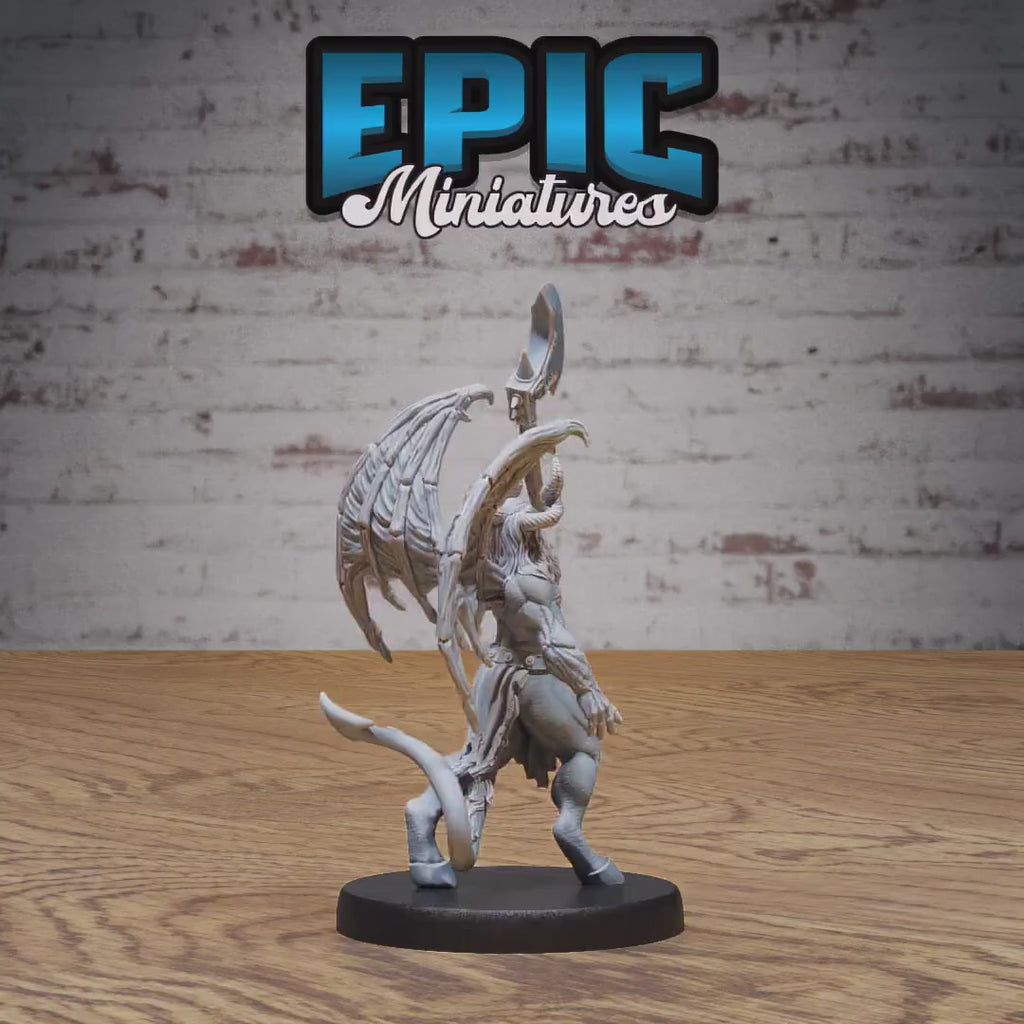 Cambion Classic Set of 3 DND Miniatures | Infernal Heritage | 28mm & 32mm Resin DND miniature video