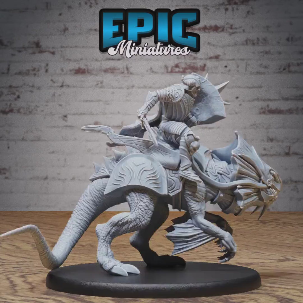 Hunters Guild Drake Knight Set of 3 DND Miniatures | Dragons Reign | 28mm & 32mm Resin DND miniature video