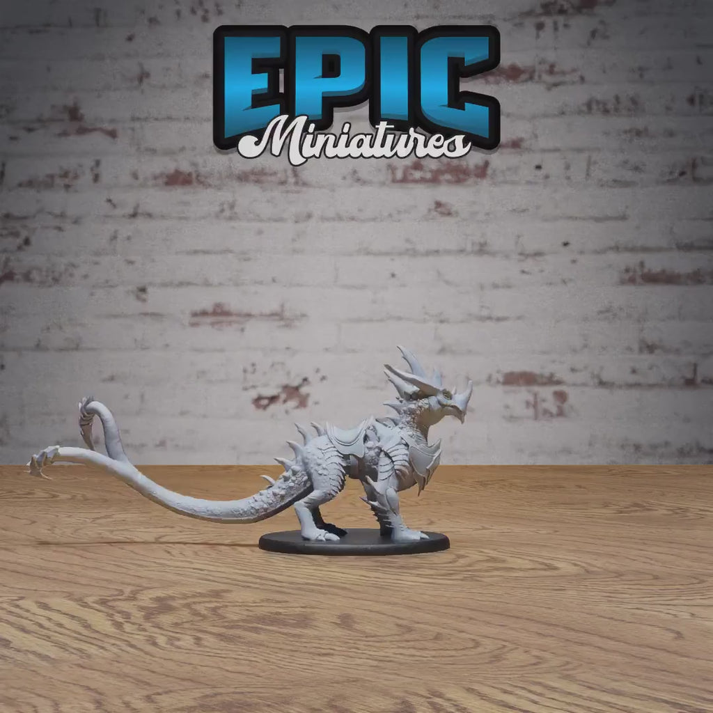 Crystal Guard Drake Set of 5 DND Miniatures | Knights Honor | 28mm & 32mm Resin DND miniature video
