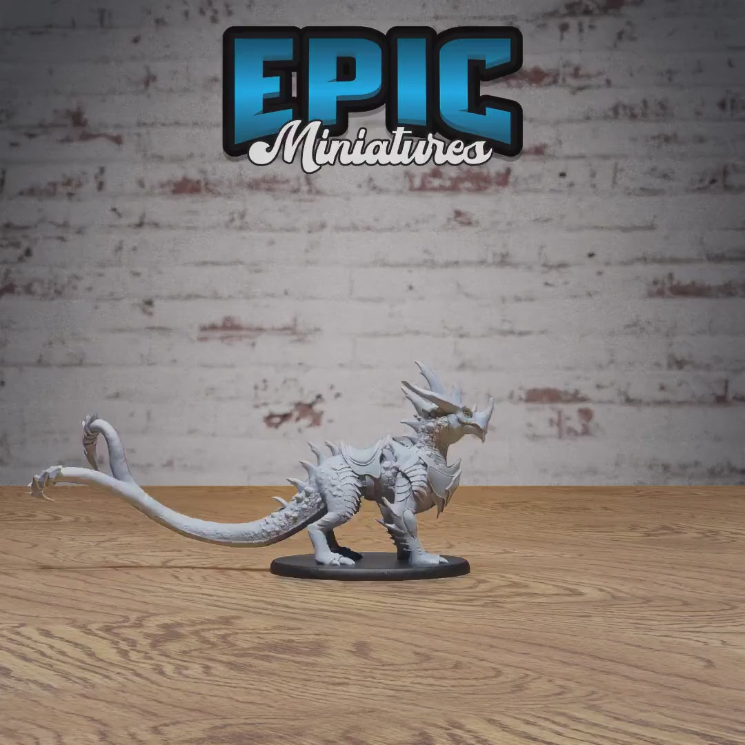 Crystal Guard Drake Set of 5 DND Miniatures | Knights Honor | 28mm & 32mm Resin DND miniature video