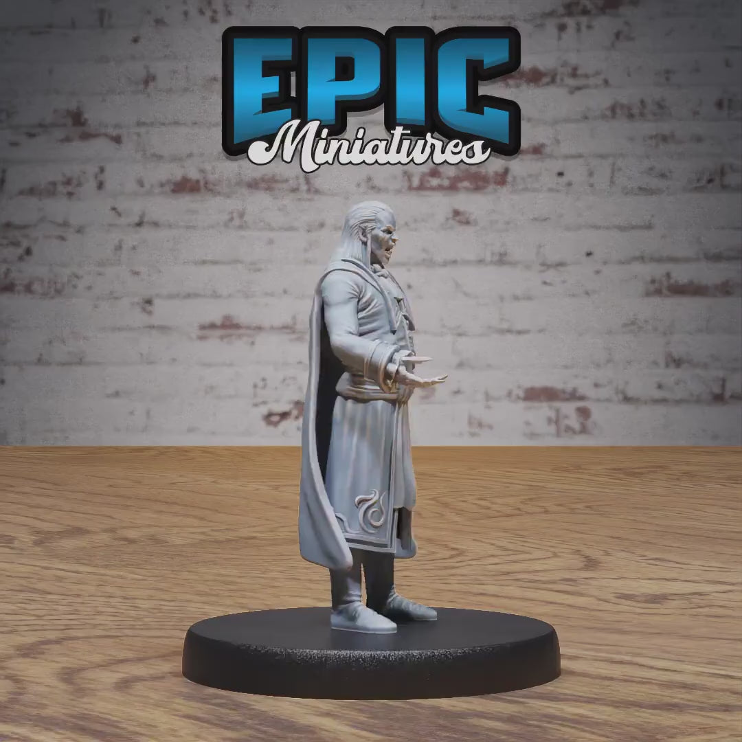 Vampire Classic Set of 3 DND Miniatures | Transylvania Adventure | 28mm & 32mm Resin DND miniature video