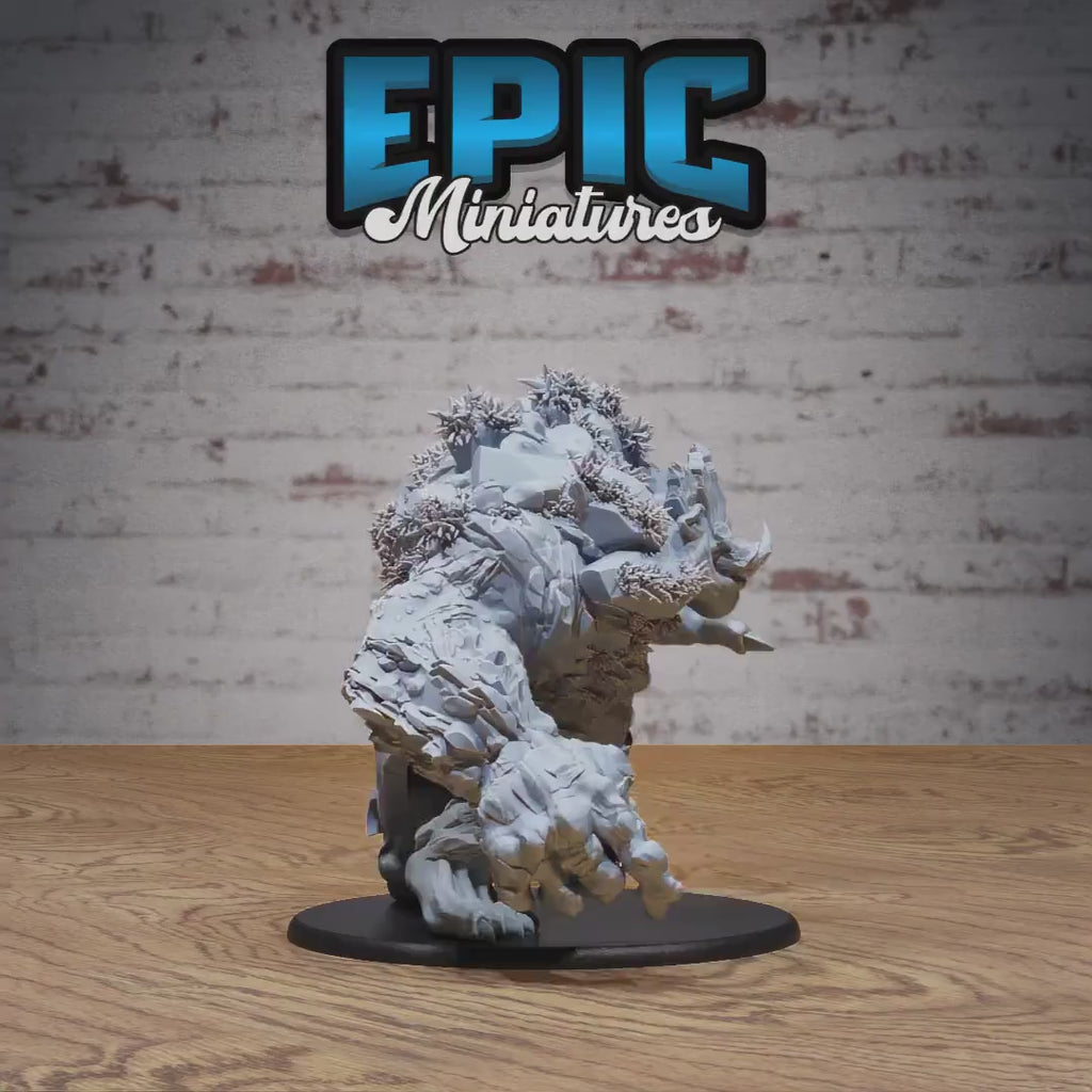 Nature Troll Set of 3 DND Miniatures | Natural Magic | 28mm & 32mm Resin DND miniature video