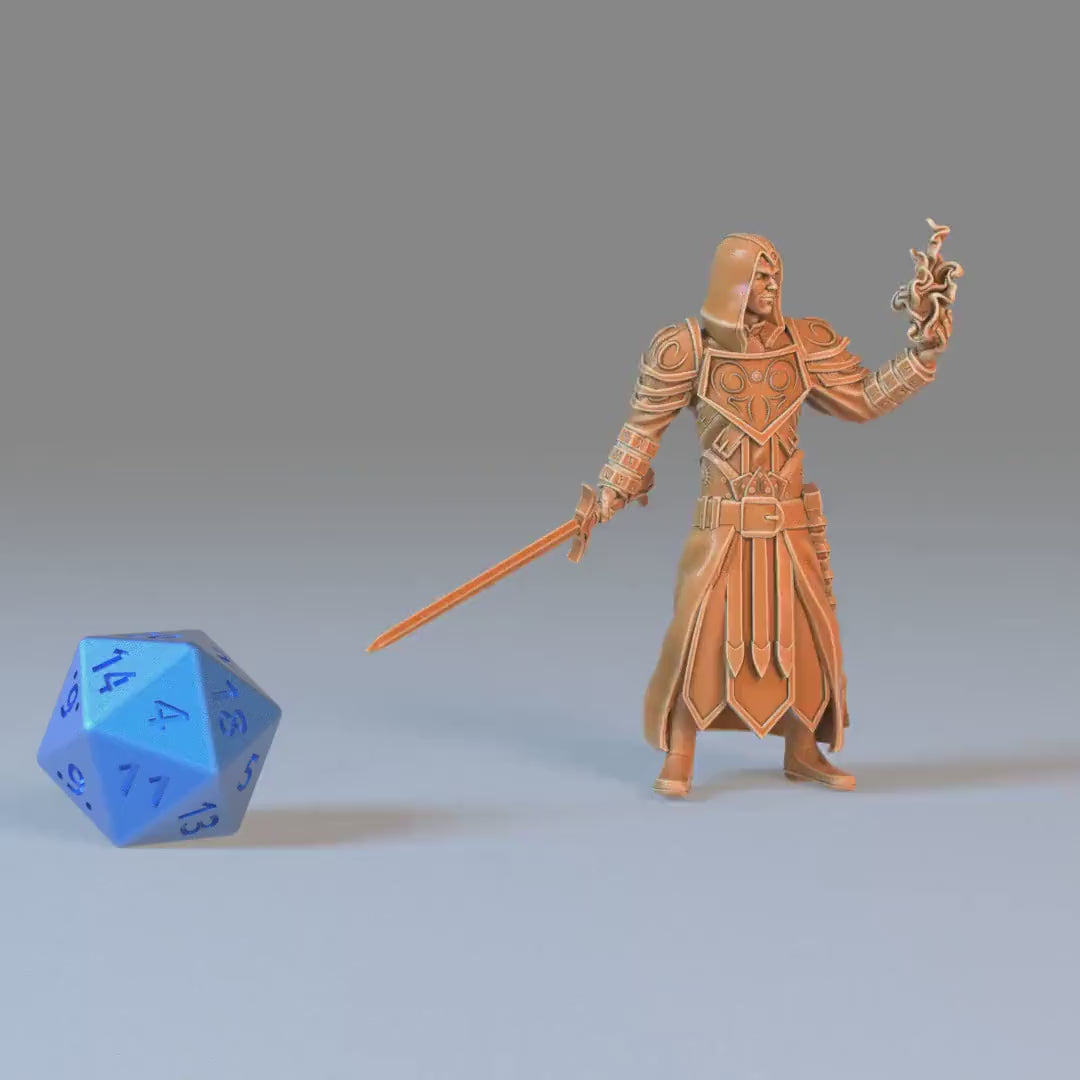 Warlock Player Character Set of 3 DND Miniatures | Sunrise Tavern | 28mm & 32mm Resin DND miniature video