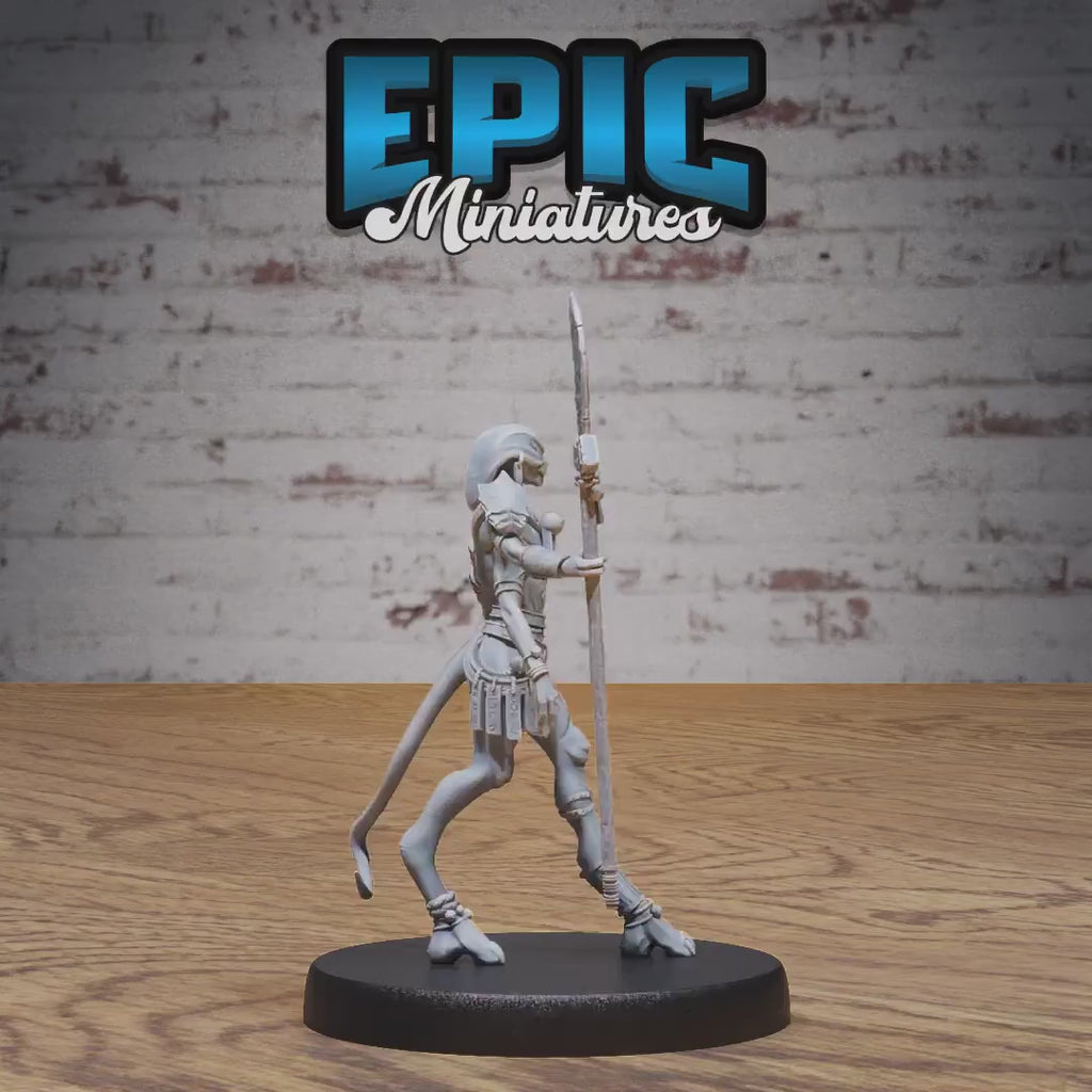 Plane Traveler Set of 3 DND Miniatures | Astral Wars | 28mm & 32mm Resin DND miniature video