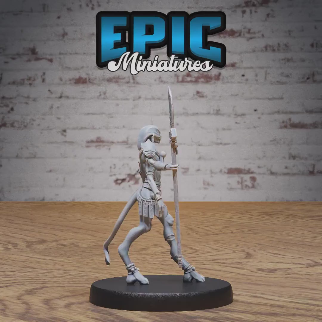 Plane Traveler Set of 3 DND Miniatures | Astral Wars | 28mm & 32mm Resin DND miniature video