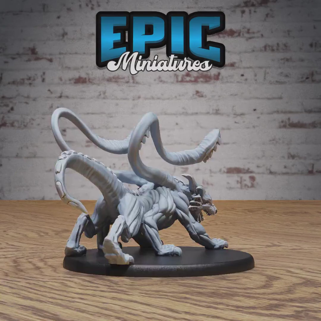 Planar Panther Beast Set of 3 DND Miniatures | Astral Wars | 28mm & 32mm Resin DND miniature video