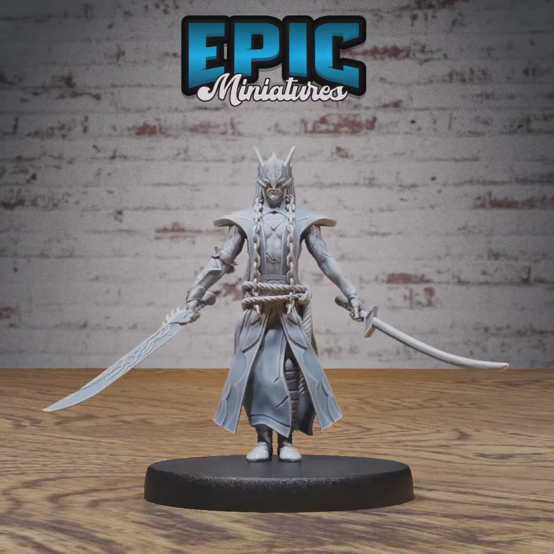 Hunters Guild Elven Red Mage Set of 3 DND Miniatures | Dragons Reign | 28mm & 32mm Resin DND miniature video