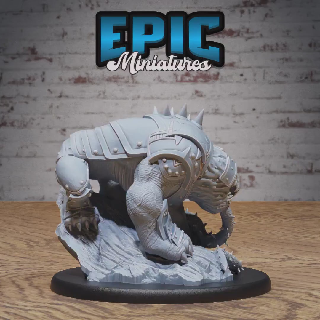 Canoloth Fiend Set of 3 DND Miniatures | Infernal Heritage | 28mm & 32mm Resin DND miniature video